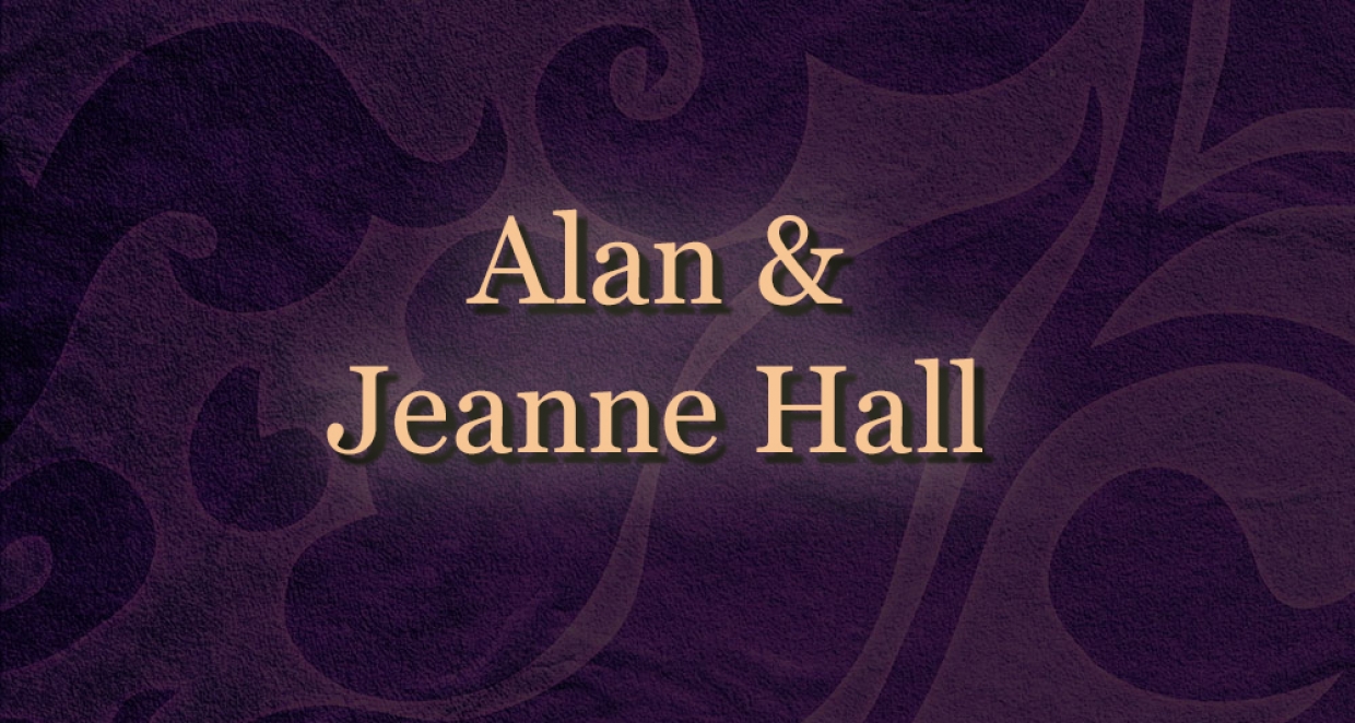 Alan and  Jeanne Hall